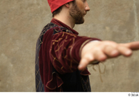  Photos Medieval Counselor in cloth uniform 1 Gambeson Medieval Clothing Royal counselor upper body 0003.jpg